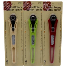 18mm Round Blade Rotary Cutter - Fabric Cloth Wheel Cutter