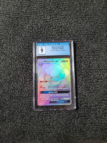 Whimsicott-GX graded CGC 9 for sale on eBay