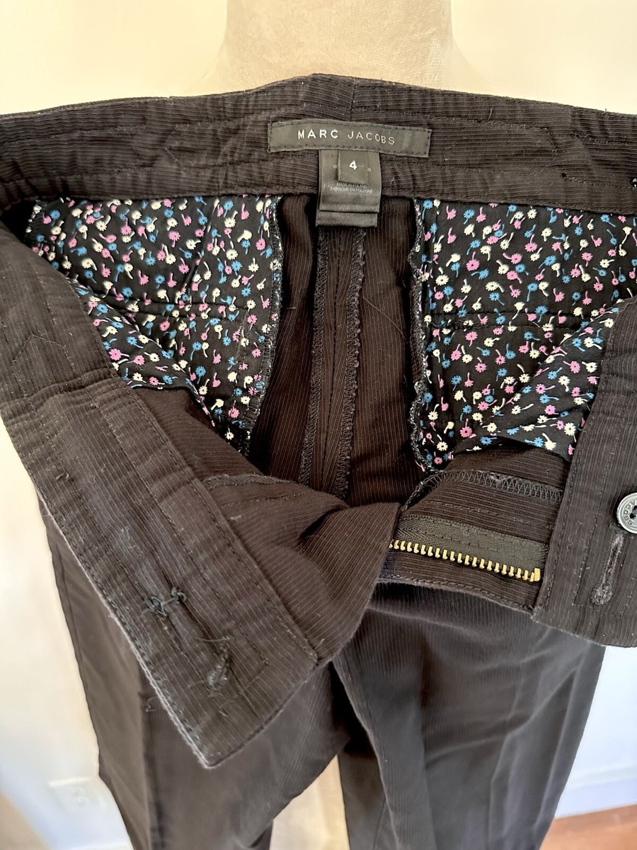 Marc By Marc Jacobs Fine Wale Navy Dress Pants flawless Neiman Marcus Sz 4 View 6