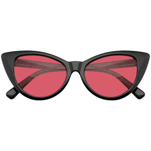 Cat Glasses Retro Cat Eye Glasses (2-Pack) Rhinestone Costume