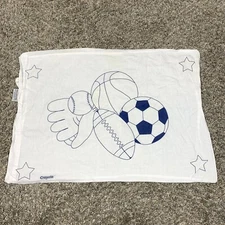 Vintage Y2K Crayola Crayon Sports Pillow Case Marker In Coloring Pillow Cover