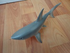 5" SCHLEICH RETIRED 2004 GREAT WHITE SHARK MARINE ANIMAL TOY FIGURE