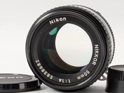 Objectif Nikon Ai-s Ais Nikkor 50 mm f/1,4 MF Standard Prime du JAPON [N MINT... - Photo 1/4