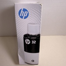 Genuine HP 32 Black Ink Bottle 1VV24AN OEM New in Box Smart Tank