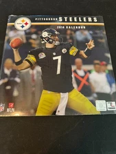 Pittsburgh Steelers Turner Licensing NFL Wall Calendar 2014 Ben Roethlisberger