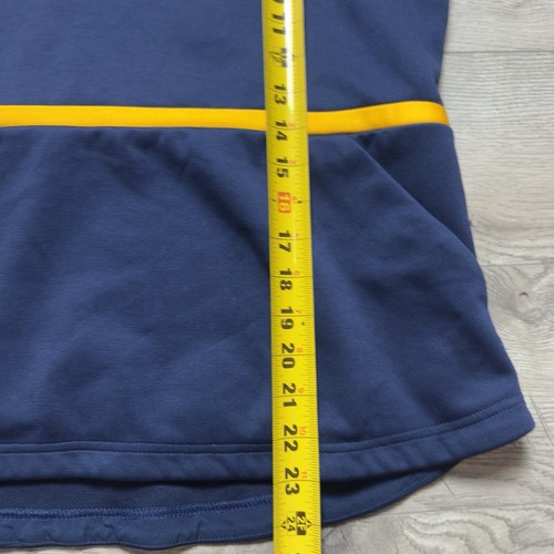 adidas areoready Quinnipiac College Hoodie Blue And Yellow Boys M - Picture 8 of 9