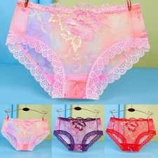 Clothes Inner Wear Underpants G-string Lace Panties Seamless Sexy Size