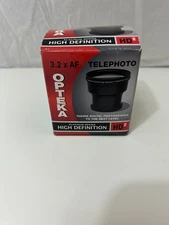 OPTEKA 3.2x AF High Definition II HD2 Telephoto Lens For Digital Camera 37mm +