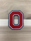 Block O Embroidered The Ohio State Iron On Patch 2.5”