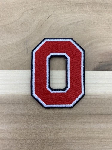 Block O Embroidered The Ohio State Iron On Patch 2.5” - product listing photo