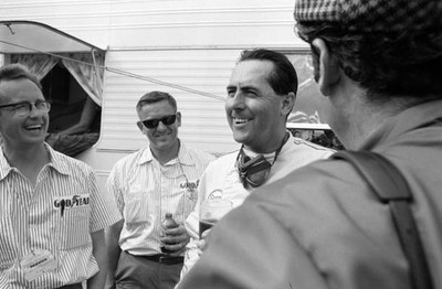 Jack Brabham French GP Le Mans Circuit Bugatti July 02 1967 Le Ma- Old Photo 2