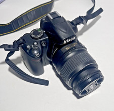 Nikon D3000 With 18-55mm Lens, Case, and Strap