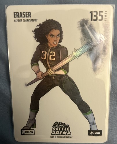 bo jackson battle arena Eraser Steel Blizzard BLBF-572