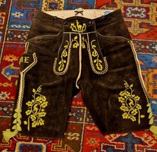 Hirschlederhose Lederhosen Igl Chiemgau