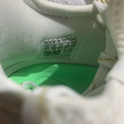 Adidas Shoes Mens 12.5 Icon 7 Boost Baseball Sneakers Metal Cleats GX2803 White - Picture 6 of 7