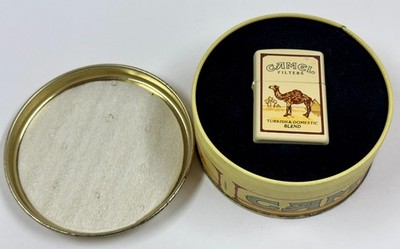 Zippo Camel Filters Turkish & Domestic Blend in Tin Cream 1996