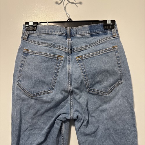 Abercrombie Fitch Jeans 90s Slim Straight Ultra High Rise Light Wash Size 27 4s - Picture 8 of 8