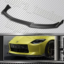 Carbon Painted Front Bumper Lip Spoiler NS-Style For 2023-2025 Nissan Z 400Z