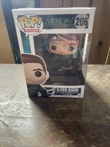 Funko Pop Television DC Arrow 206 Oliver Queen Vinyl Figure - Damaged Box