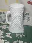 Vintage Fenton Hobnail Milk Glass Beer Stein