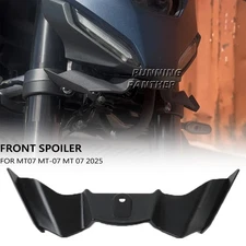 Downforce Winglet Aerodynamic Wing Front Spoiler Kit For YAMAHA MT07 MT-07 2025