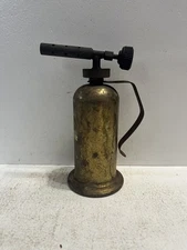 - Vintage Brass Blow Torch Antique Hand Tools Untested Great Look !