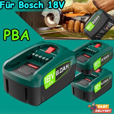8.0Ah 6.0Ah Li-ion Akku Für Bosch 18V 1600A005B0 PBA 2607336207 PSR PSB PSM PST