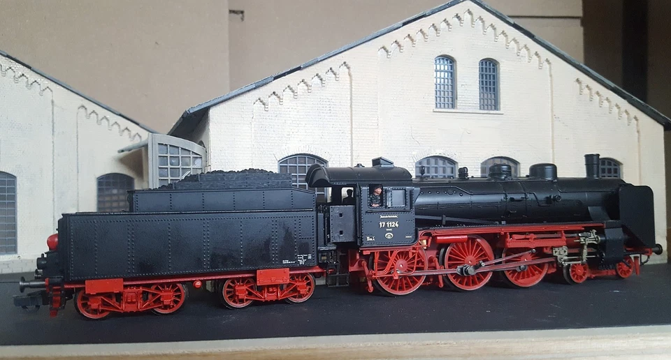 Roco 43315, DRG BR 17 1124, S10, analog, HO 1:87, DC OVP - Bild 3 von 4