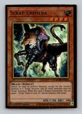 Scrap Chimera MGED-EN010 Premium Gold Rare Maximum Gold: El Dorado NM