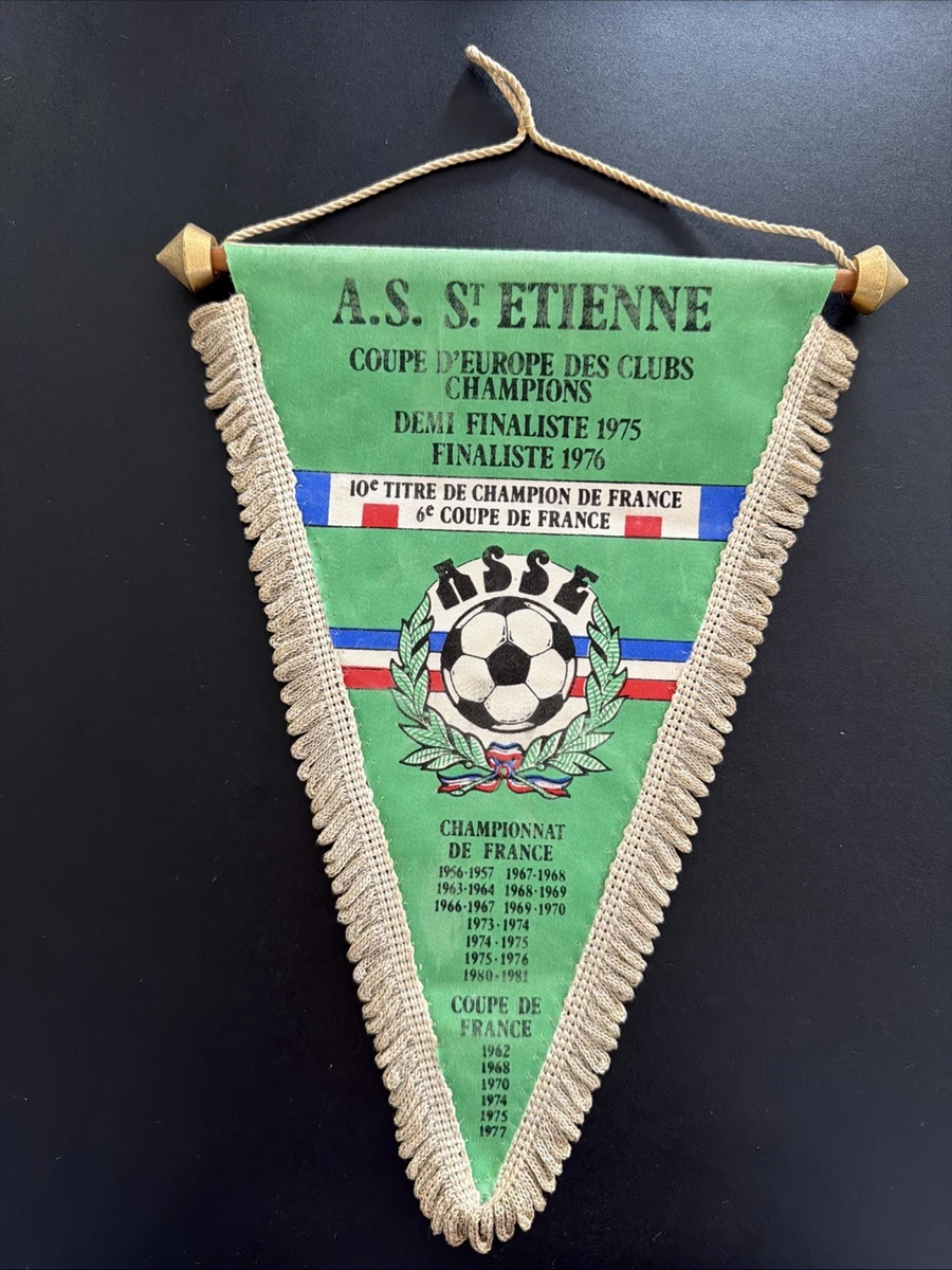 Fanion Collection ASSE - AS Saint-Étienne - France - Made In France