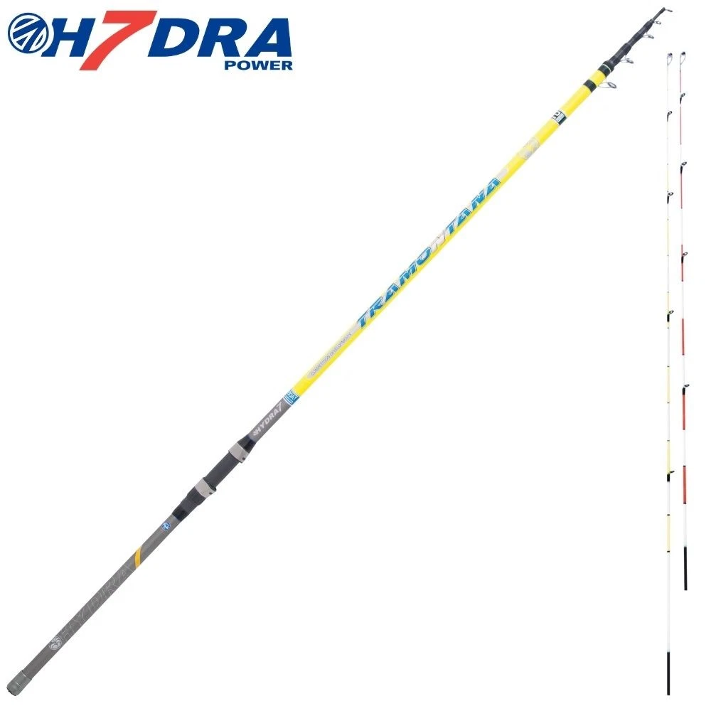 HYDRA7 Saltwater Boat Bottom Fishing Telescopic Rod TRAMONTANA 4m/50-160g