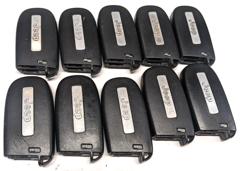 LOT OF 10 OEM JEEP SMART KEY FOB LOT KEYLESS ENTRY M3N-40821302 5 buttons - Image 2 of 4