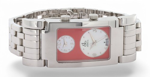Jacob & Co. Angel - Two Time Zone - Red MOP Dial - Steel Bracelet - 25mm x 38mm - Bild 19 von 23
