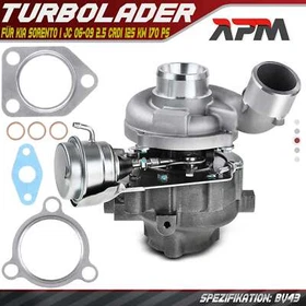 Turbolader für KIA Sorento I JC 2006-2009 2.5 CRDi 125 KW 170 PS 5303-970-0122