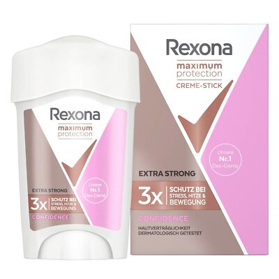 Rexona Maximum Protection Deo Creme Confidence Anti-Transpirant 48Stunden Schutz