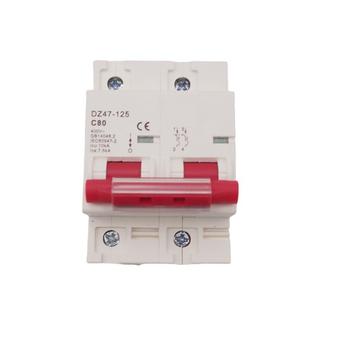 Universal AC Mini Circuit Breaker PV Solar 2 Pole MCB Solar 6A-125A 400V - Picture 4 of 24