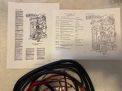 Harley 70321-48 Complete Panhead 1954 Wiring Harness USA | eBay