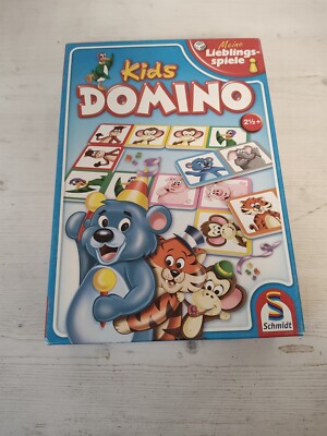 Schmidt - Kids Domino - Alter 2 1/2 + Kinder Spiel - VOLLSTÄNDIG 