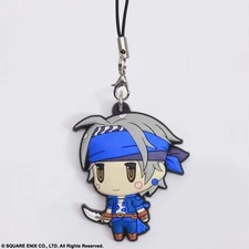 Square Enix Trading Rubber Strap Cellphone Charm Final Fantasy VI 6 Locke Lock