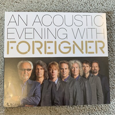 Acoustic Evening with Foreigner by Foreigner (CD, 2021) New Sealed