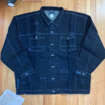 New Vintage 90s Maurice Malone MoJeans Denim Men Jean Jacket - Main Image