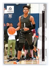 Jaden Hardy 2022-23 Panini Chronicles Draft Picks Luminance BLACK Rookie RC #36 