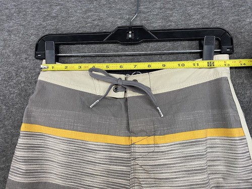 Hang Ten Board Shorts Boys Size Medium 10-12 Flat Front Drawstring Swim Trunks - Picture 5 of 10