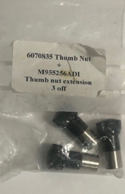 Thumb Nut Extension M955256ADI and 6070835 Thumb Nut Stainless Steel