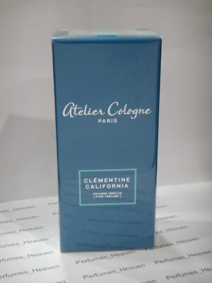 ATELIER COLOGNE CLEMENTINE CALIFORNIA EDP PURE PARFUM SPRAY 3.3 oz 100ML SEALED