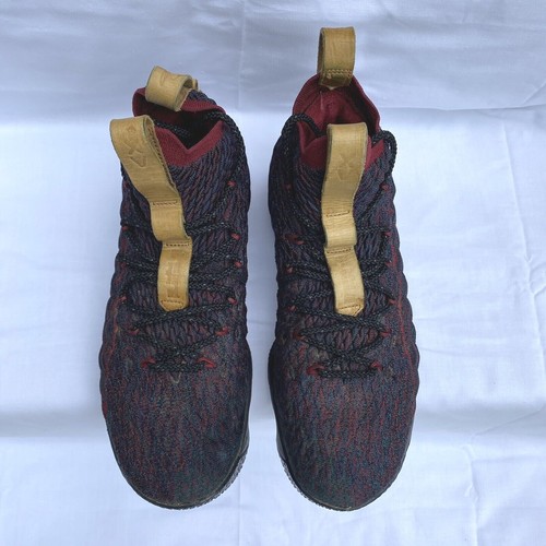 Nike LeBron 15 New Heights 2017 Shoes Mens Size 9.5 Dark Atomic 897648-300 - Picture 2 of 8