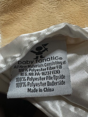 Baby Fanatiker New York Giants Teddybär Sicherheitsdecke Lovey Lobvie NFL - Bild 3 von 3