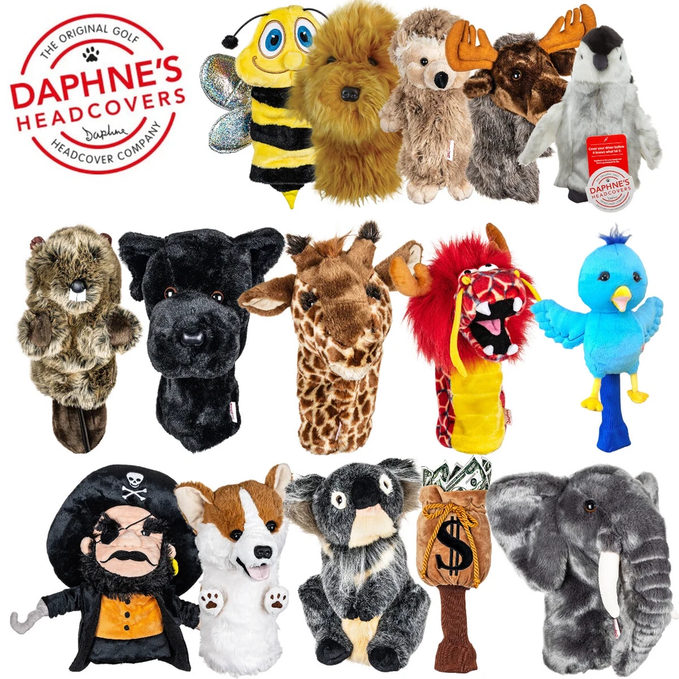 DAPHNES Daphne's Animal Golfschläger Headcover - Neuheit Cover - für Driver oder Hybrid 2025
