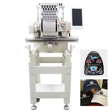 Commercial Automatic Embroidery Machine 12 Needles 1-head 110V-220V DST DSB EMB