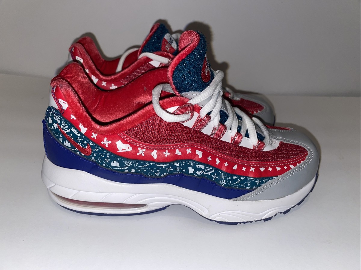 Size (PS) Nike Air Max 95 Low Ugly Christmas Sweater for sale
